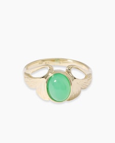Produktabbildung für Ring mit Chrysopras