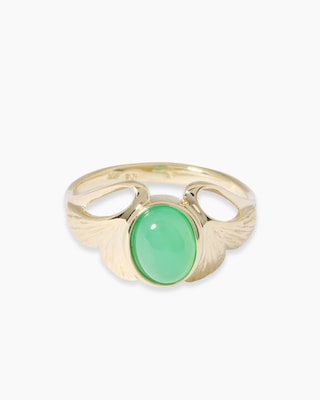 Produktabbildung 4 für Ring mit Chrysopras