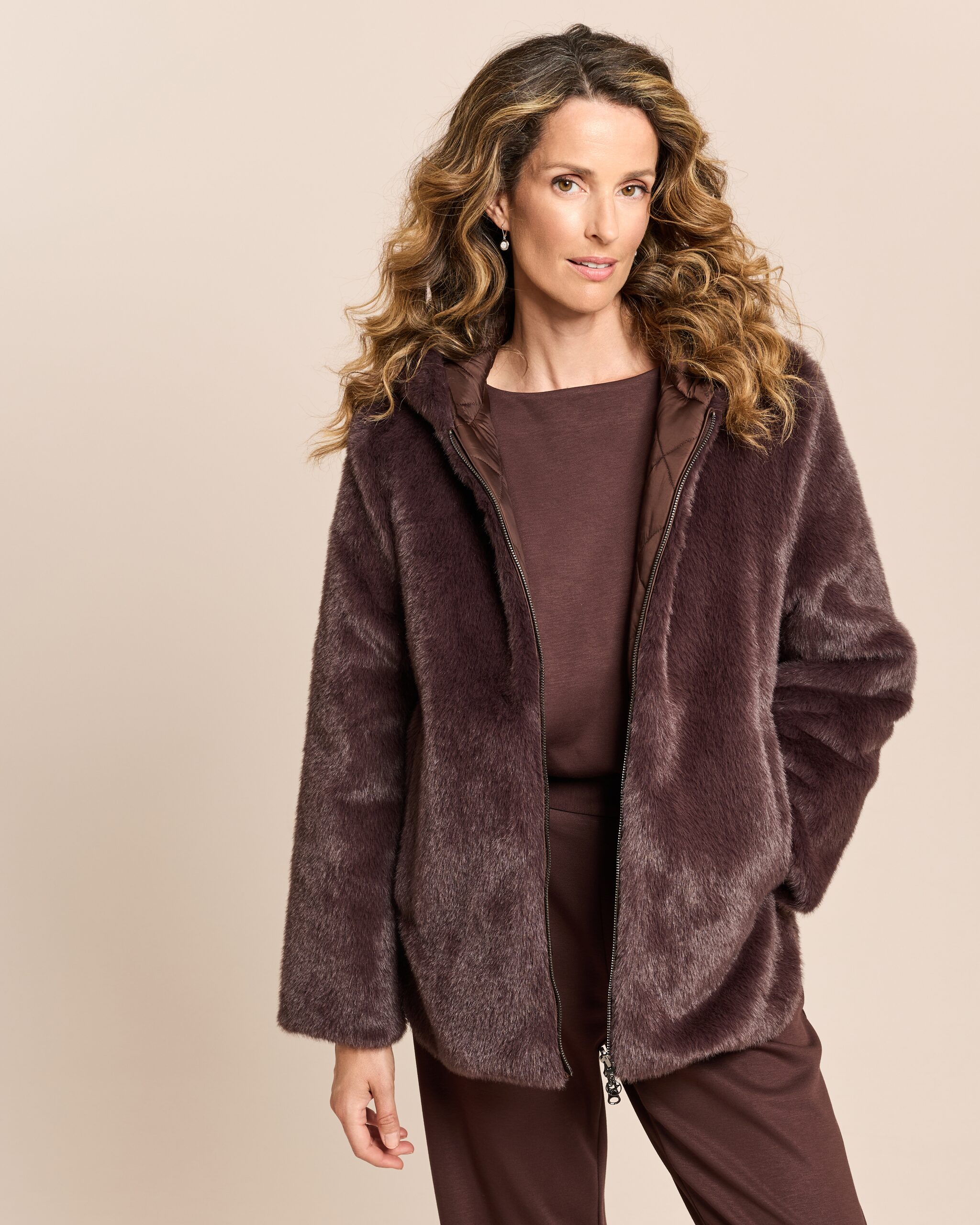 Produktabbildung für Webpelzjacke zum Wenden