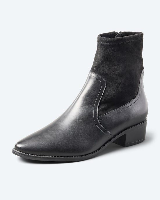 Produktabbildung für Stiefelette mit kleinem Absatz