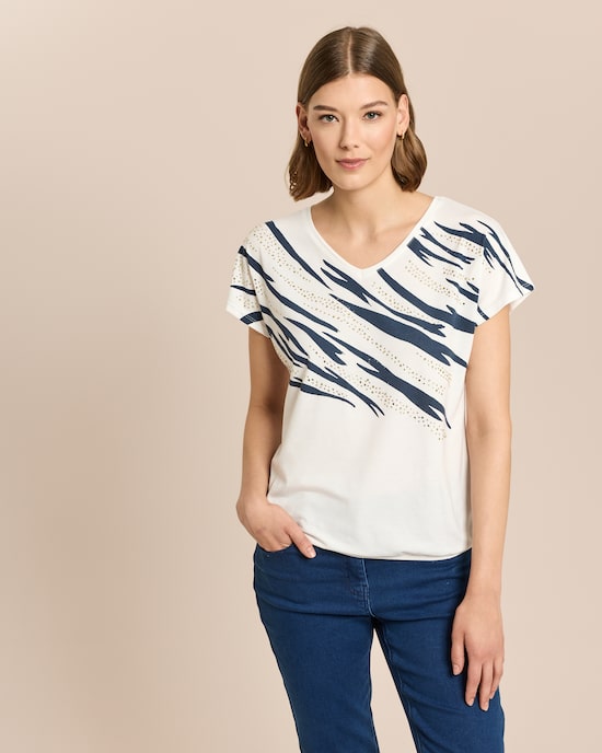 Produktabbildung für Shirt mit Animaldruck