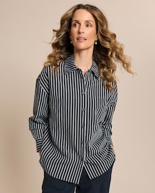 Produktabbildung für Hemdbluse gestreift