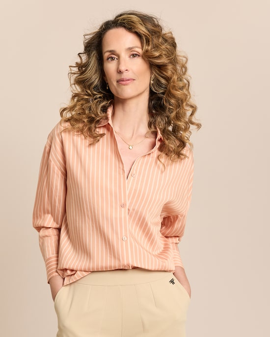 Produktabbildung für Hemdbluse gestreift