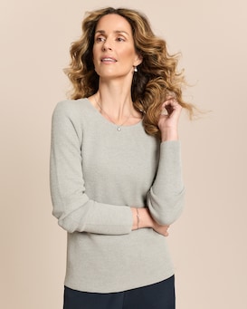 Produktabbildung für Pullover mit Seide