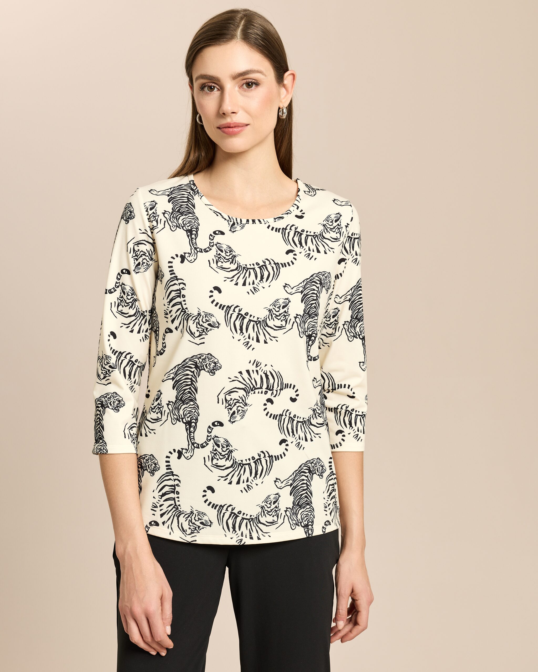 Produktabbildung für Thermo-Shirt mit Tiermuster