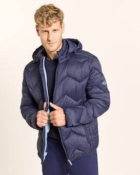Produktabbildung für Steppjacke mit Kapuze