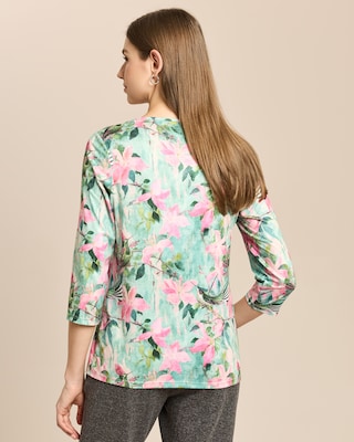 Produktabbildung 4 für Shirt Birds & Flowers mit 3/4 Arm