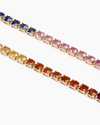 Produktabbildung 2 für Armband mit Multi-Saphiren