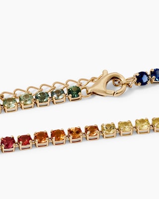 Produktabbildung 3 für Armband mit Multi-Saphiren