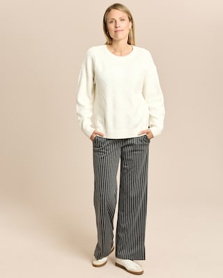 Produktabbildung 3 für Pullover mit Rauten-Zopf-Muster