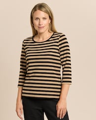 Produktabbildung für Shirt gestreift mit Lyocell