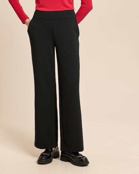 Produktabbildung für Wide Leg Hose aus Crépe