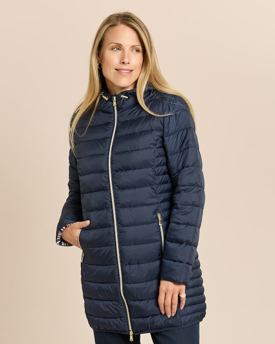 Produktabbildung für Steppjacke mit Fake-Down-Füllung
