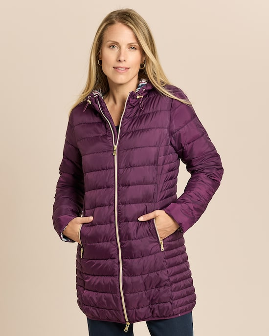 Produktabbildung für Steppjacke mit Fake-Down-Füllung