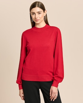 Produktabbildung für Pullover mit Ballonärmeln