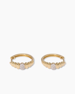 Produktabbildung 2 für Brillant-Creolen 0,10 ct