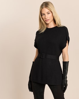 Produktabbildung für Pullover mit Gürtel