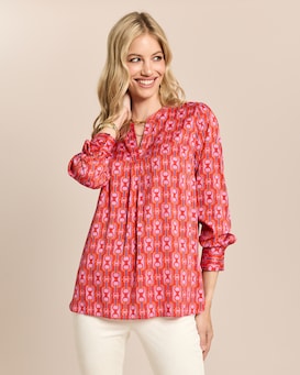 Produktabbildung für Bluse mit V-Ausschnitt