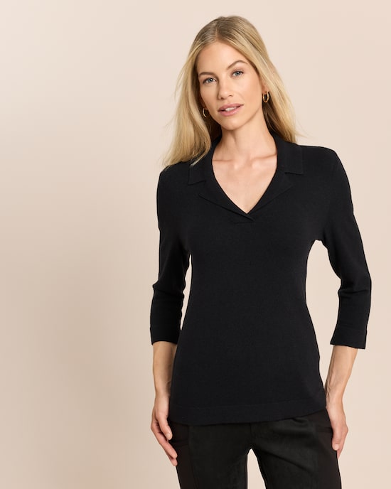 Produktabbildung für 3/4 Arm Pullover mit Kaschmir