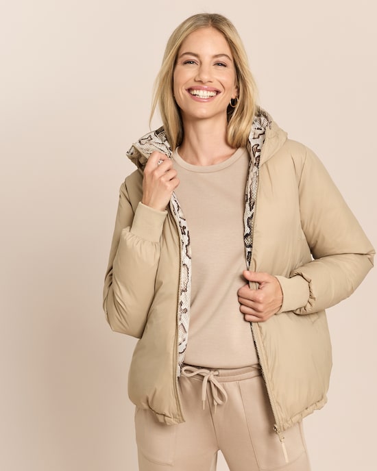 Produktabbildung für Wendejacke mit Pythonprint