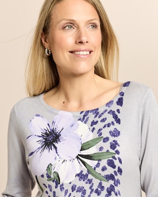 Produktabbildung 5 für Pullover Blumen-Leo Mix
