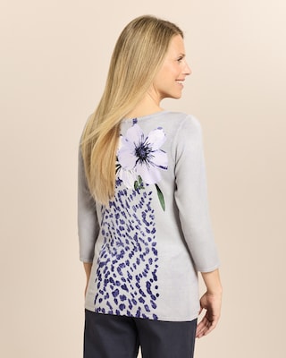 Produktabbildung 4 für Pullover Blumen-Leo Mix