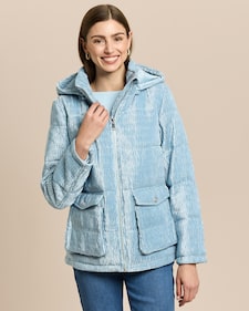 Produktabbildung für Steppjacke in Plissee-Optik