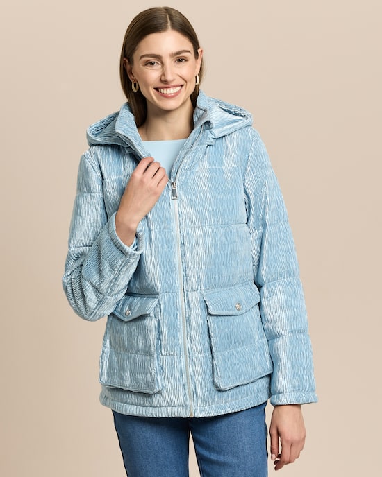 Produktabbildung für Steppjacke in Plissee-Optik