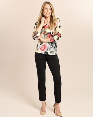 Produktabbildung 3 für Pullover Blumen-Zebra Mix