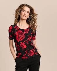 Produktabbildung für Twin-Set mit floralem Print