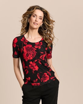 Produktabbildung für Twin-Set mit floralem Print