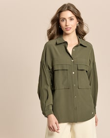 Produktabbildung für Bluse mit Brusttaschen