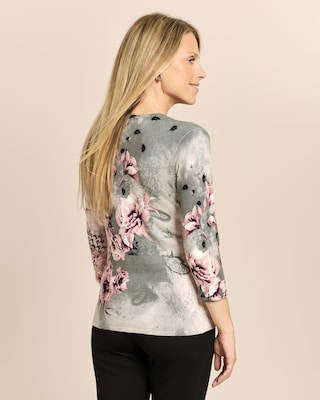 Produktabbildung 4 für Pullover mit Blumenmuster