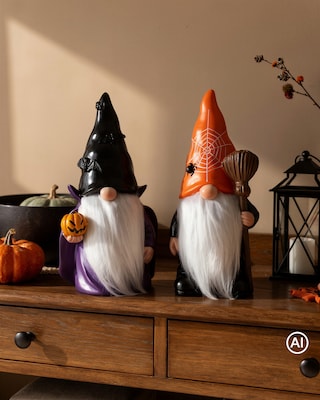 Produktabbildung 2 für LED Wichtel "Halloween", 2tlg.