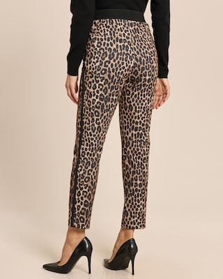 Produktabbildung 4 für Slim Fit Hose mit Leomuster