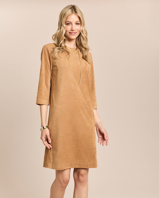 Produktabbildung für Kleid in Velourimitat