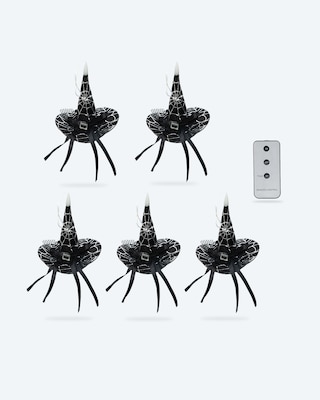 Produktabbildung 3 für Flying Candles Hexenhut-Design, 5tlg.