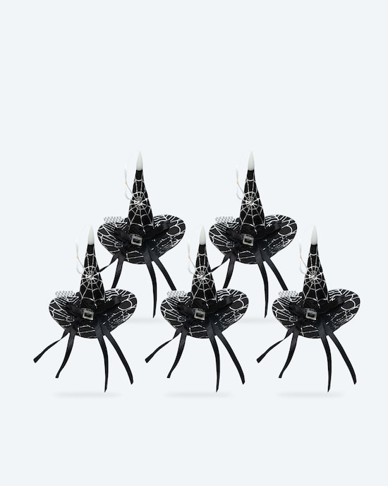 Produktabbildung für Flying Candles Hexenhut-Design, 5tlg.