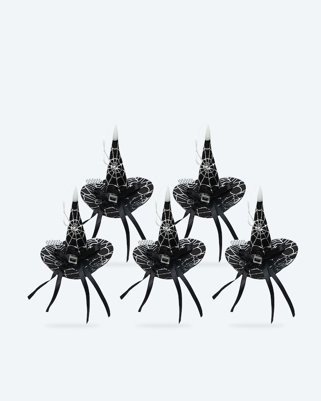 Flying Candles Hexenhut-Design, 5tlg.
