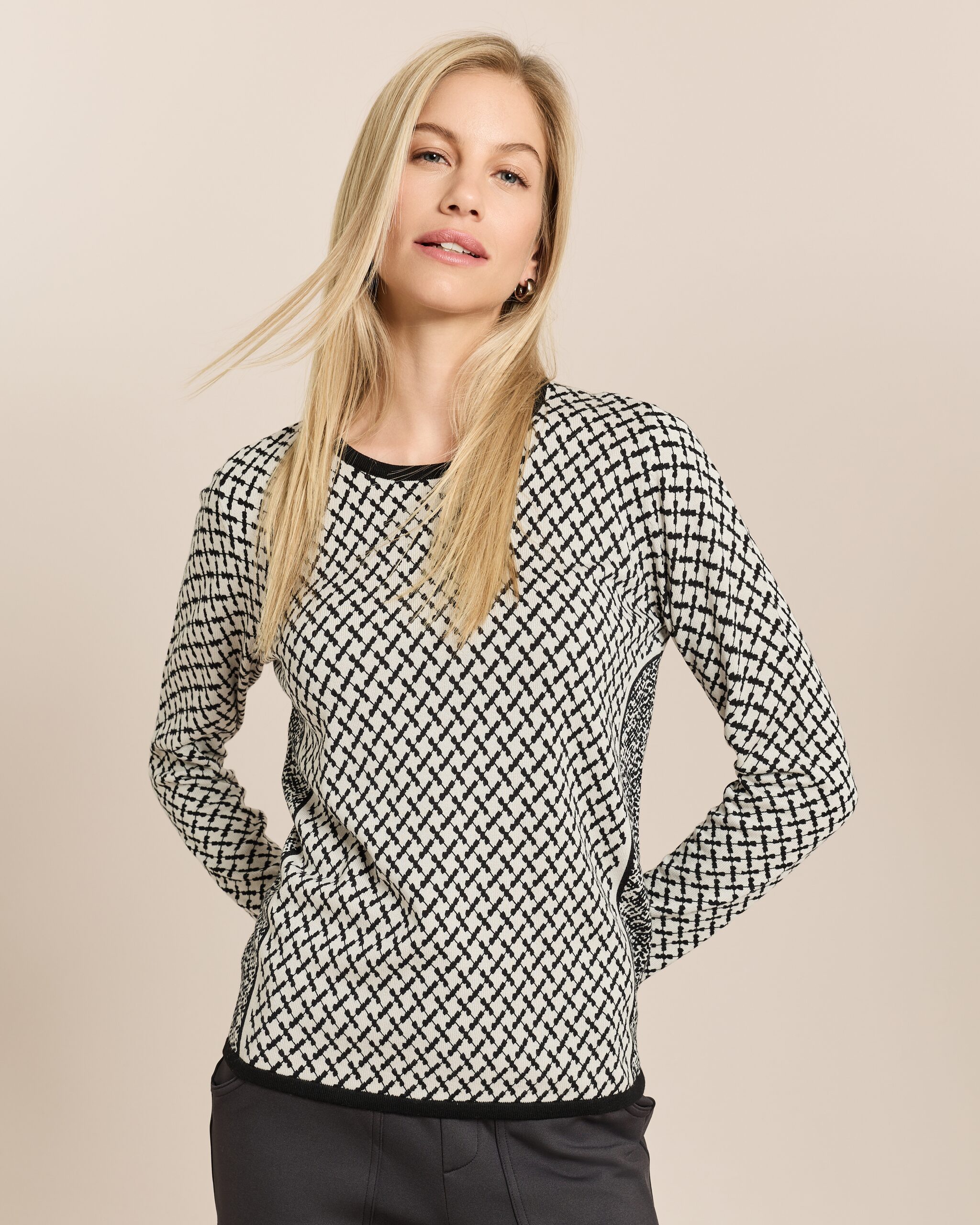 Produktabbildung für Pullover mit Minimal-Design