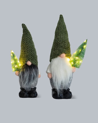 Produktabbildung 2 für Herbstwichtel mit Tannenbaum, 2tlg.