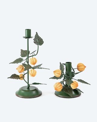 Produktabbildung 1 für Stabkerzenhalter "Physalis", 2tlg.