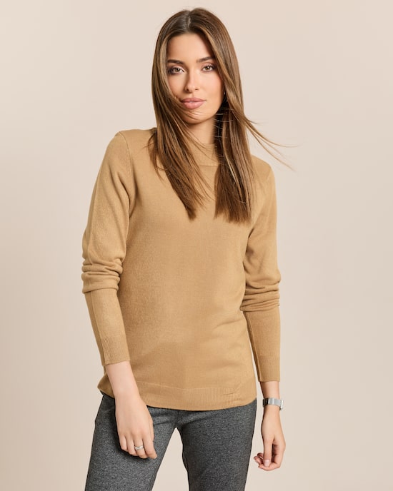 Produktabbildung für Pullover Stehkragen Cashmere Feel