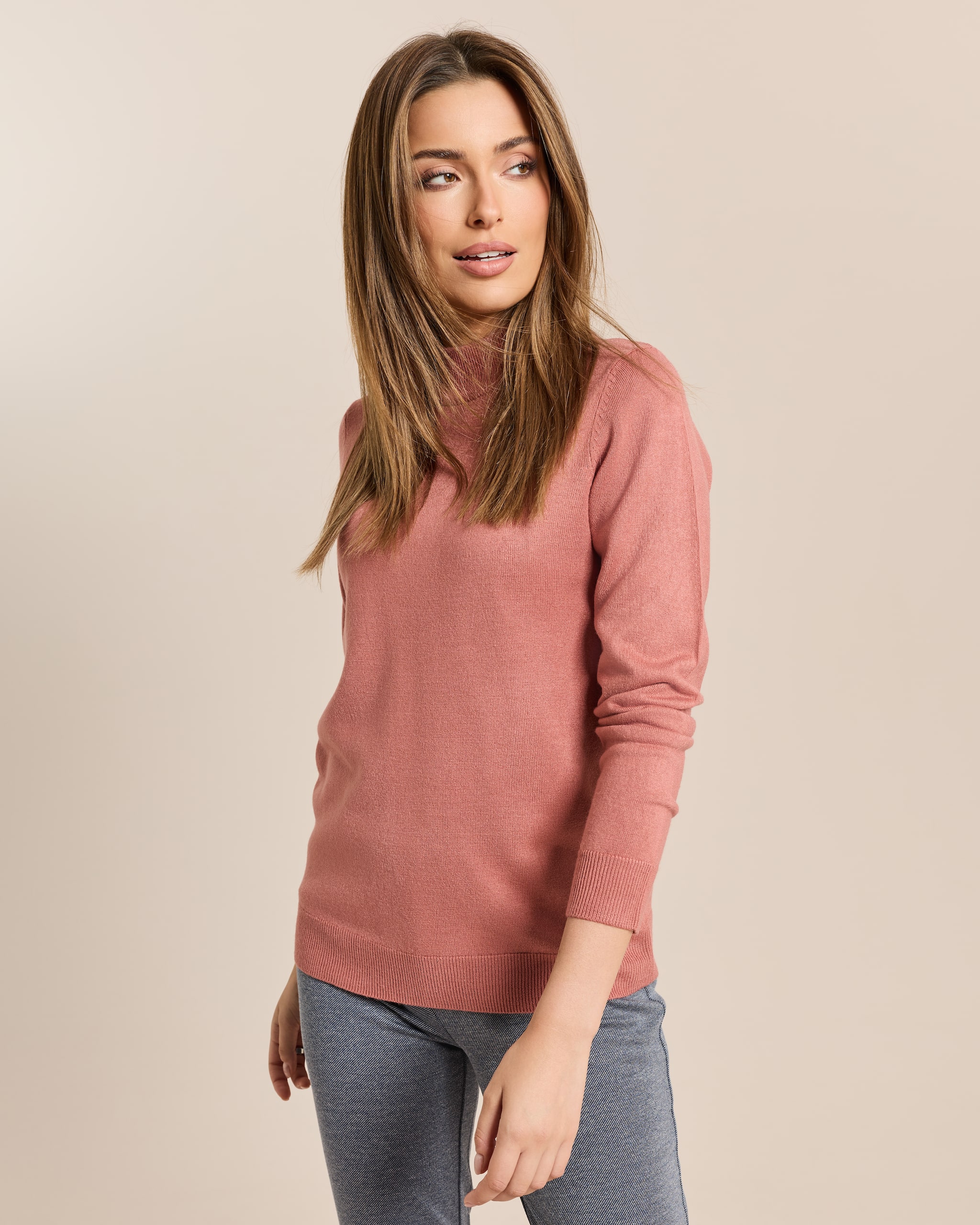 Produktabbildung für Pullover Stehkragen Cashmere Feel