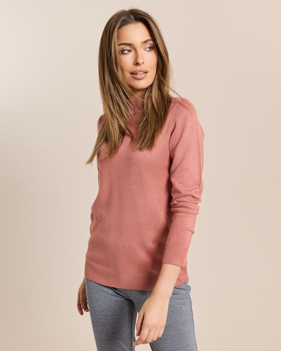 Produktabbildung für Pullover Stehkragen Cashmere Feel
