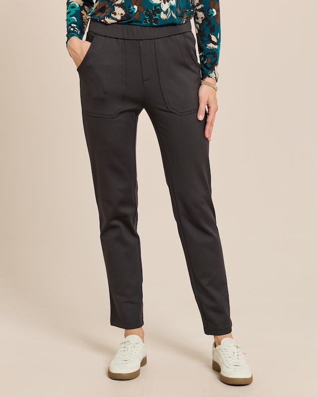 Slim Fit Thermohose Scuba Touch