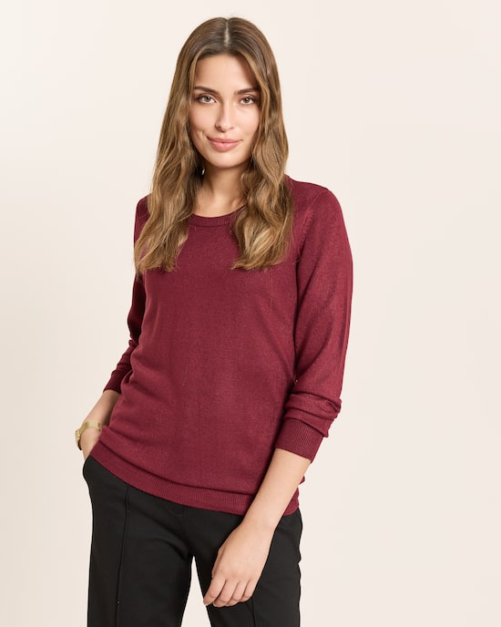 Produktabbildung für Pullover Rundhals Cashmere Feeling
