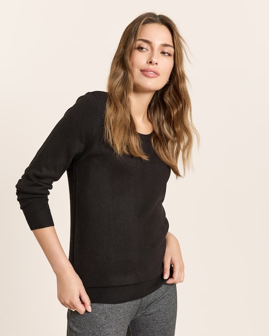 Produktabbildung für Pullover Rundhals Cashmere Feeling