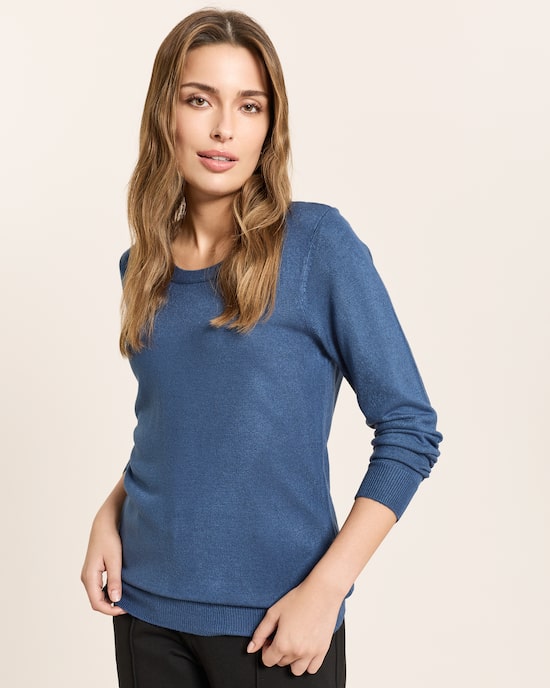 Produktabbildung für Pullover Rundhals Cashmere Feeling