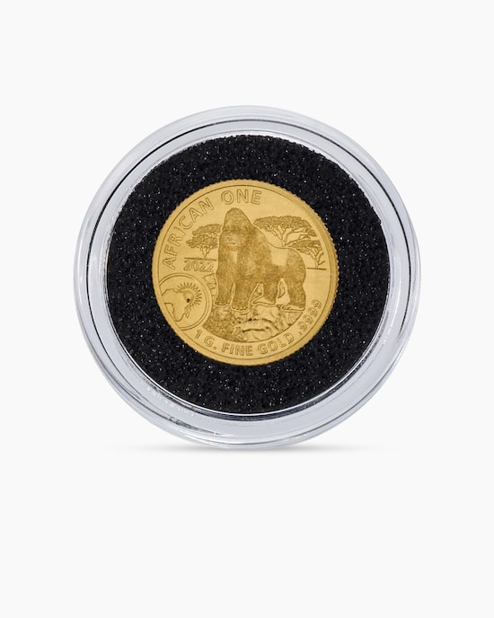 Produktabbildung für Goldmünze Ruanda Berggorilla 2022